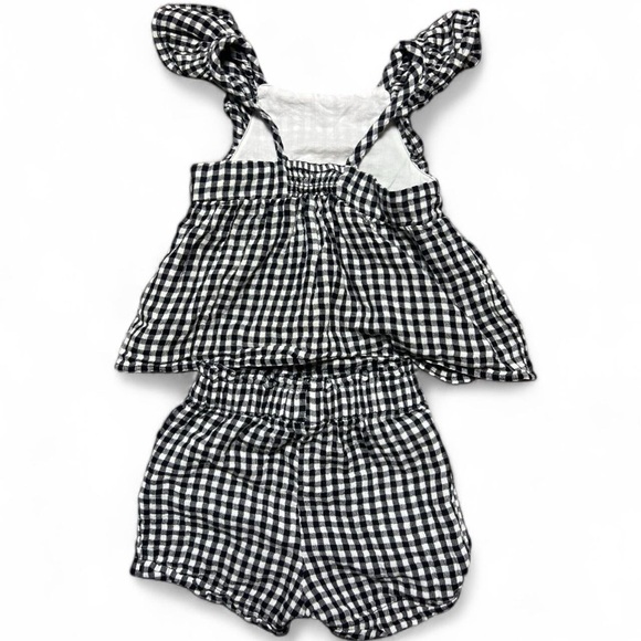 Toddler Gingham Ruffle Two Piece Set - 3 years Babygap - Picture 3 of 4